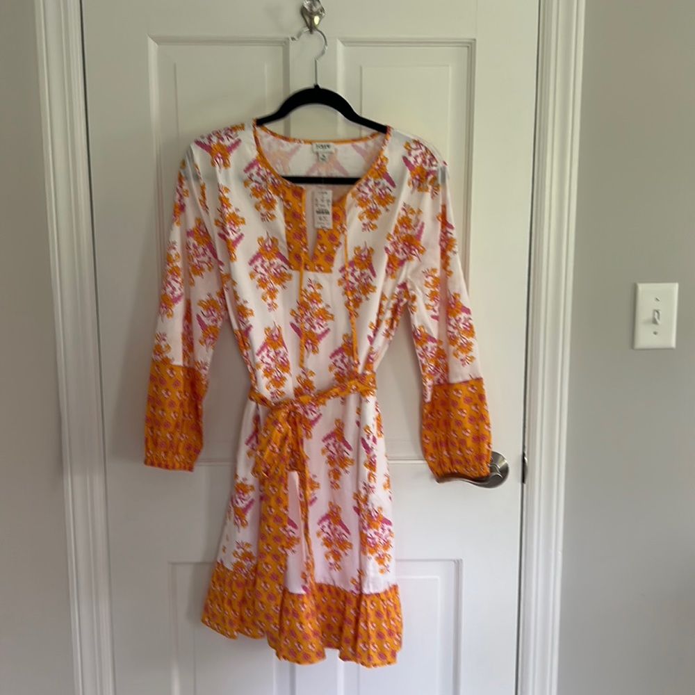 J.Crew factory, long sleeve dress, size small, NWT